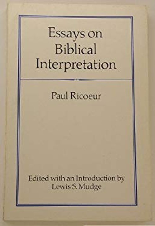Essays on Biblical Interpretation Paperback Paul RicoeurFree US Delivery | ISBN:0800614070