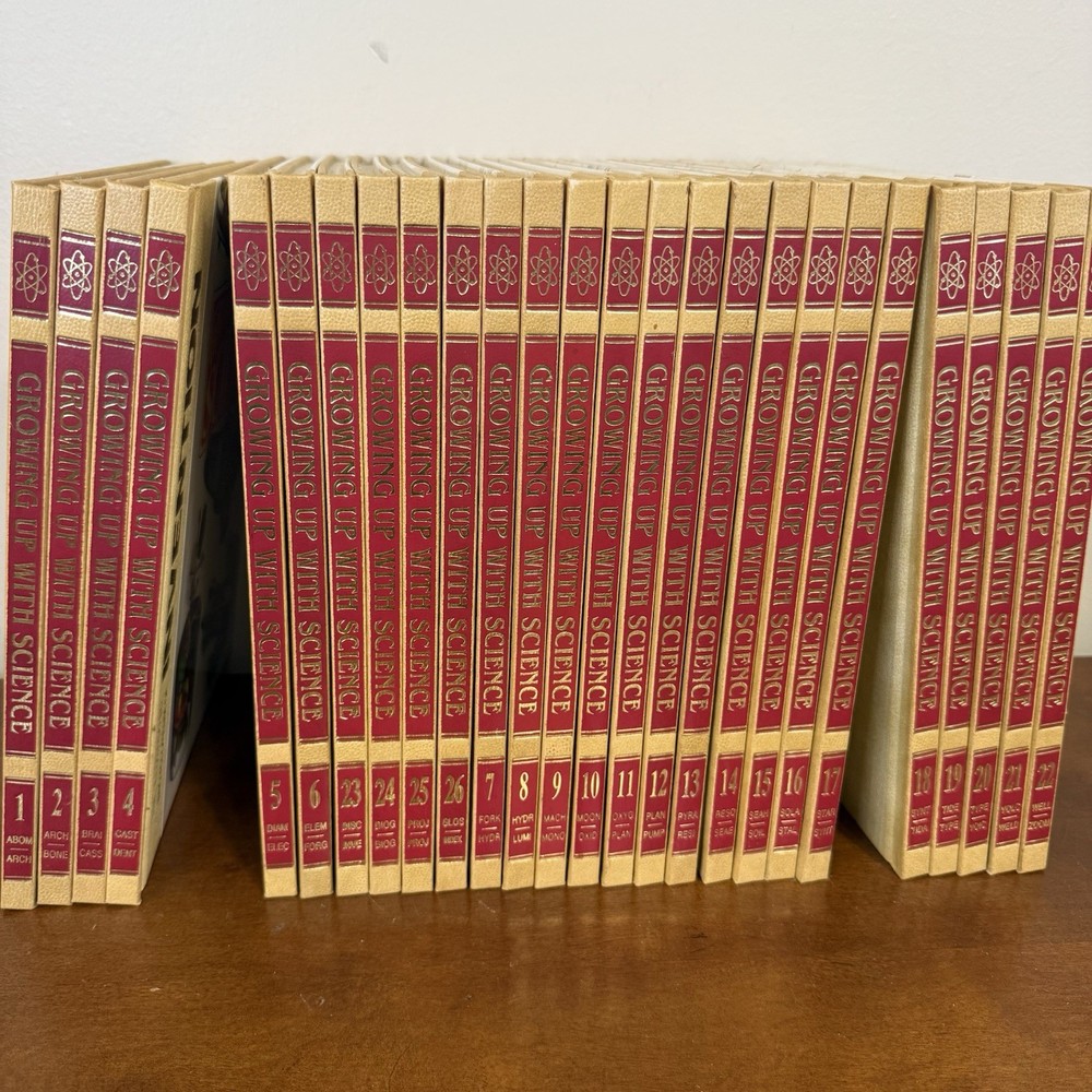 1984 Growing Up With Science The Illustrated Invention Encyclopedia Set of 22