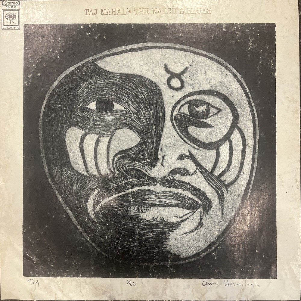 Taj Mahal - The Natch’l Blues Vinyl Record 2nd Press LP VG+