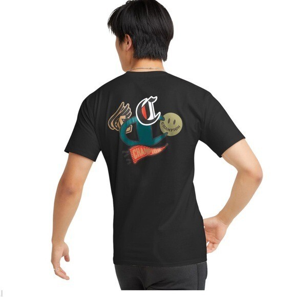 Men's Champion Classic Graphic Tee - Soft Cotton 2XL T-Shirt