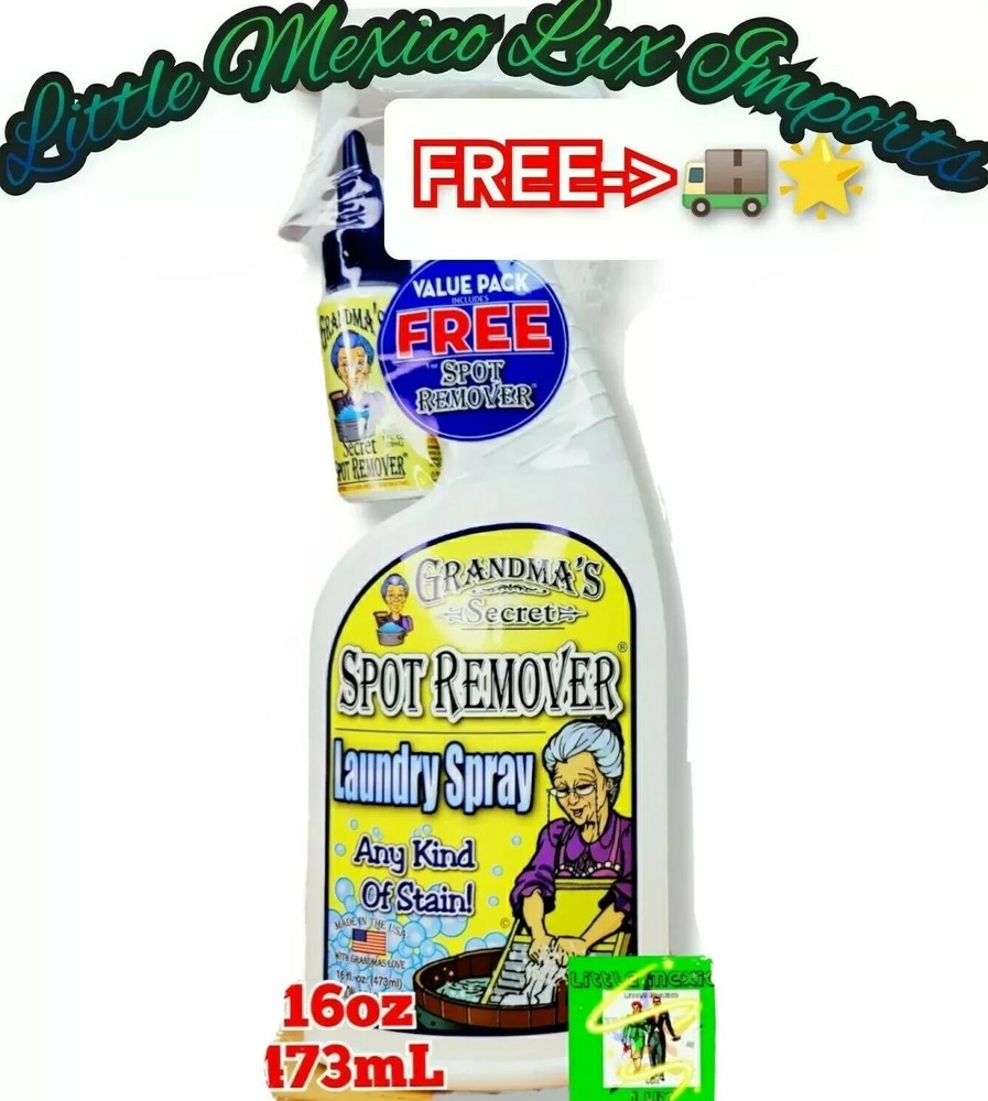 1 x 16 oz + 1 oz Secreto D La Abuela Quitamanchas Cochambre y Mugre Spray(🚚)-image