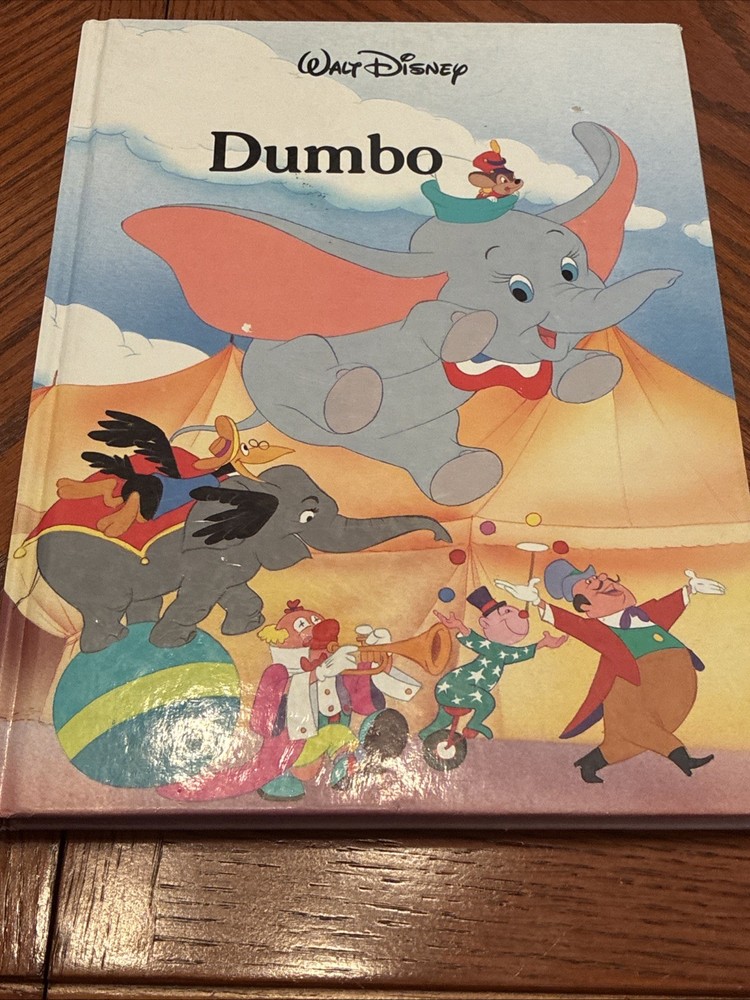 *KIDS* Walt Disney’s Dumbo (1986, Vintage Hardcover Book)