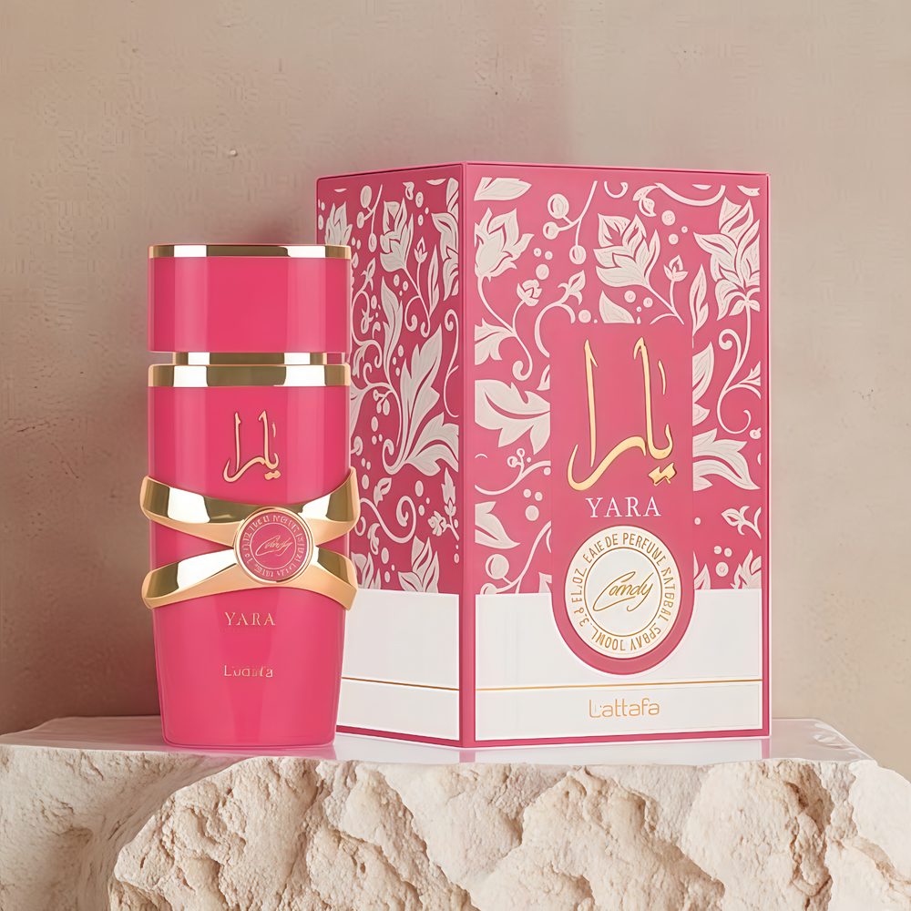 Lattafa Yara Candy Eau de Parfum 100ml for Women Sweet Gourmand US Fast Shipping