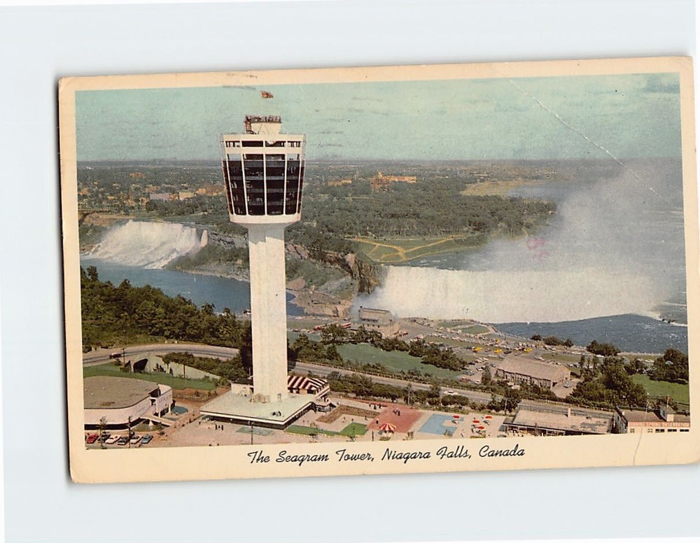 Postcard The Seagram Tower Niagara Falls Ontario Canada