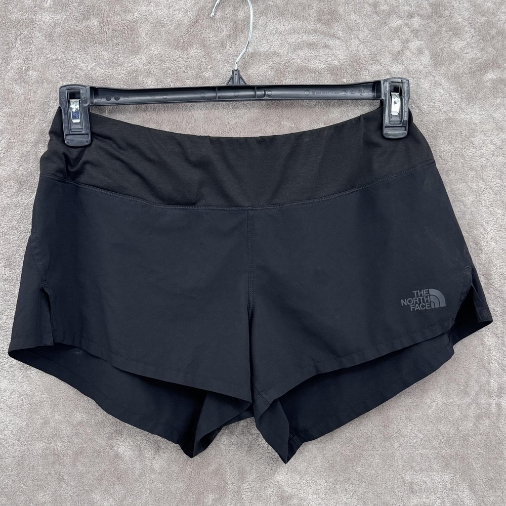The North Face Running Shorts Womens Medium Black FlashDry XD Athletic Training