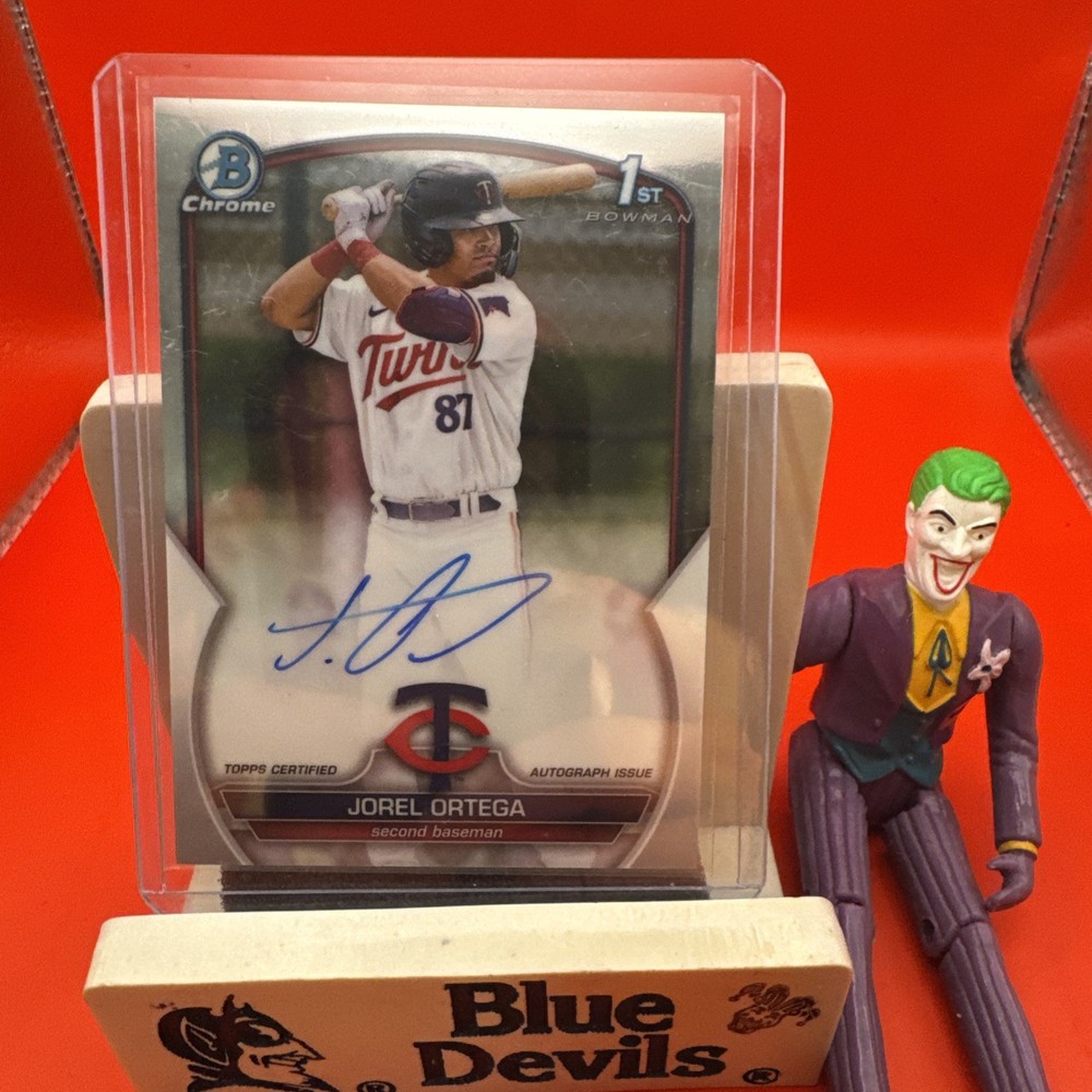 2023 Bowman Chrome - Prospect Autographs Jorel Ortega #CPA-JORT (AU, RC)