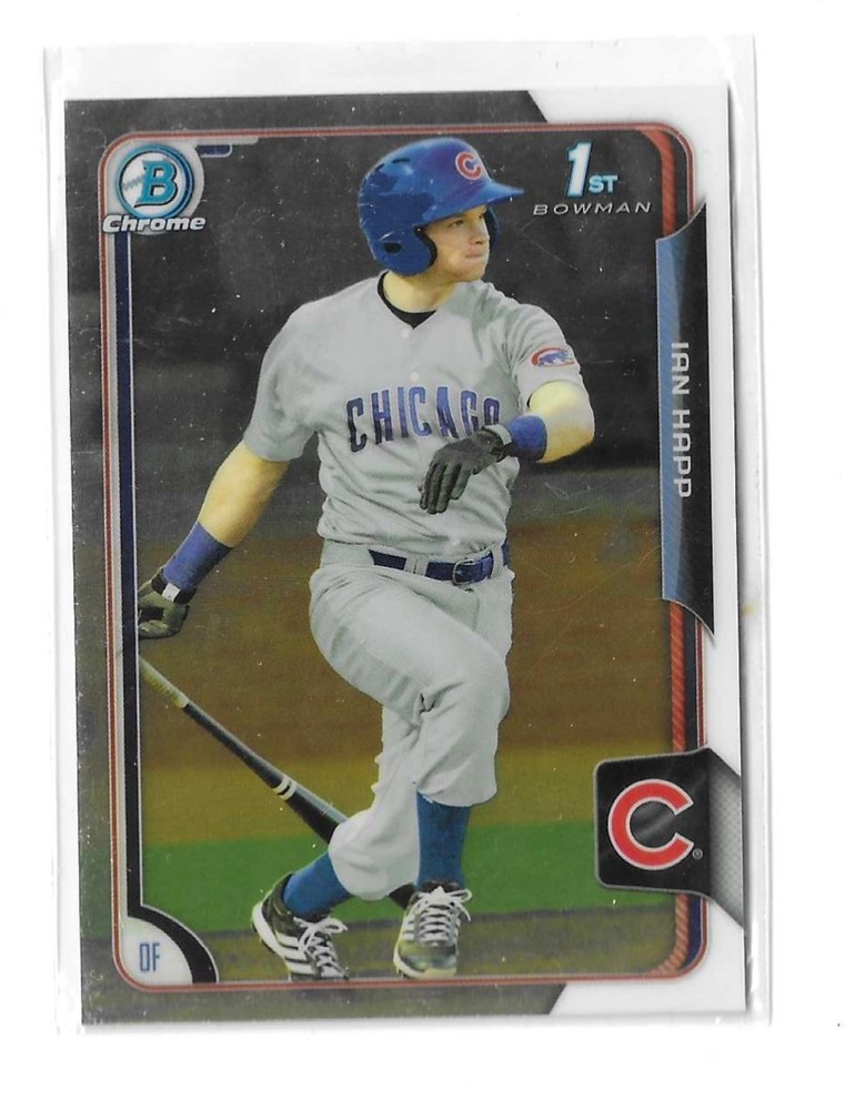 2015 Bowman Draft - Chrome Ian Happ #28 (RC)