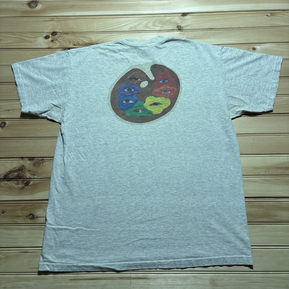 Vintage 90s Columbus College Of Art & Design Abstract Painting Shirt Size XL