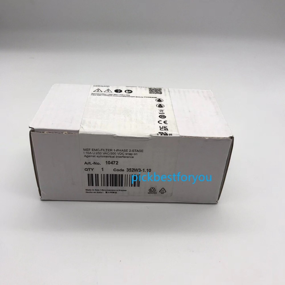 1PCS Brand New MURR 10472 (by DHL or FedEx) #U5890D YG