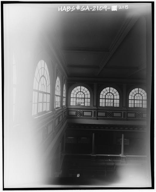 Photo:Atlanta Georgia State Capitol Interior Clerestory Windows 1930s HABS