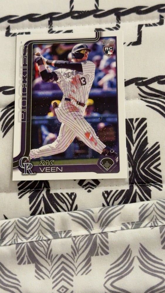 2025 Topps Update Series - Zac Veen #US286 (RC)