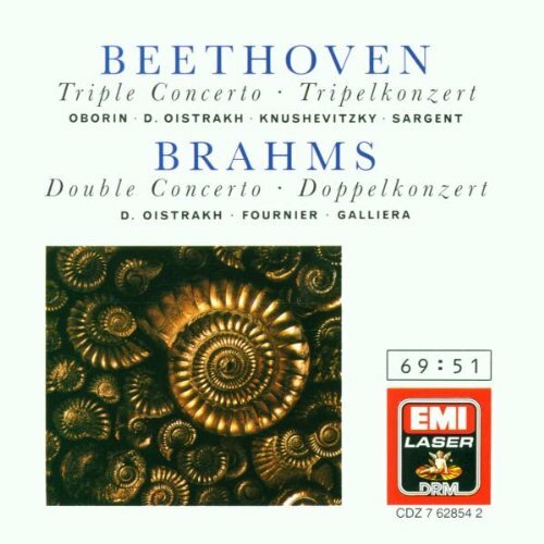 Oistrakh - Beethoven Triple Concerto, Brahms Double Concerto - Oistrakh CD 2IVG