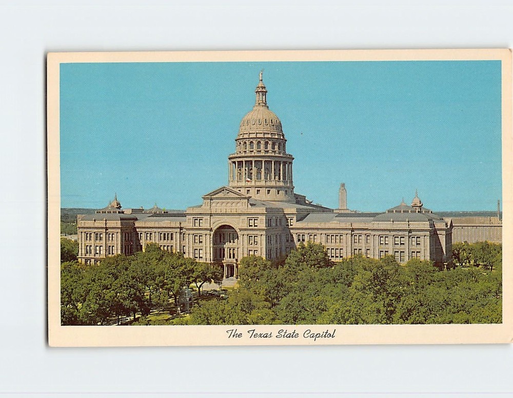 Postcard State Capitol Austin Texas USA