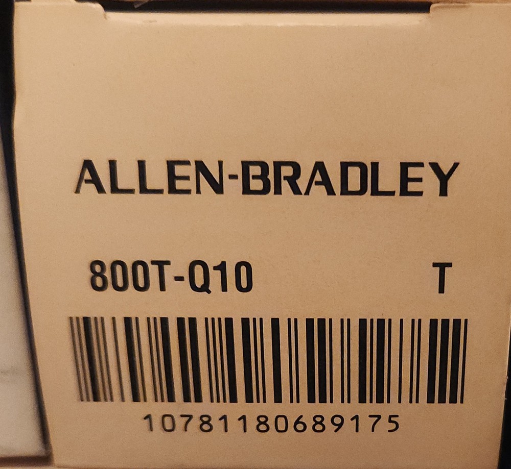 Allen-Bradley 800T-Q10 Pilot Light Full Voltage 120V