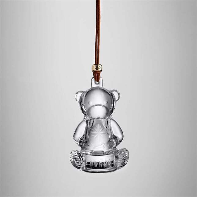 Waterford Crystal 2024 My First Christmas Bear Ornament - Boxed