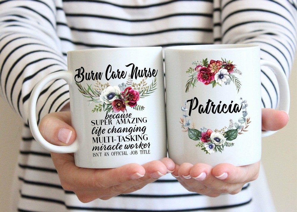 Personalized Burn Care Nurse Gift For Women L Thank You Appreciation Birthday