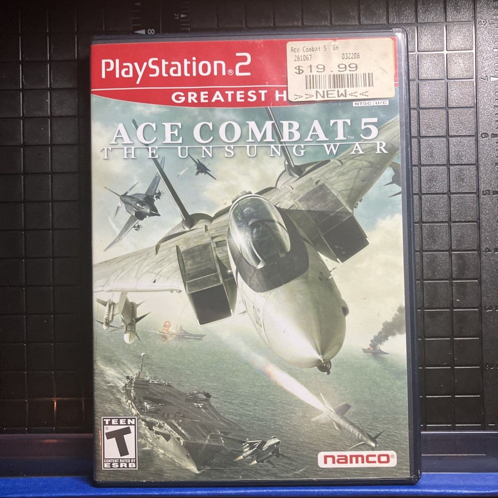 Ace Combat 5 The Unsung War PlayStation 2 Greatest Hits Complete PS2 EX Disc-image