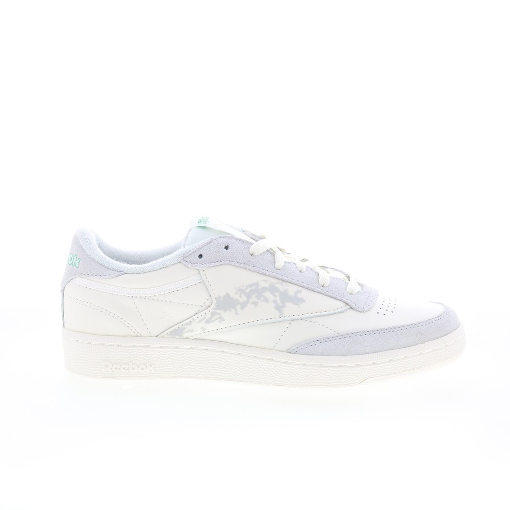 Reebok Club C 85 Friends With Animals Mens Beige Lifestyle Sneakers Shoes