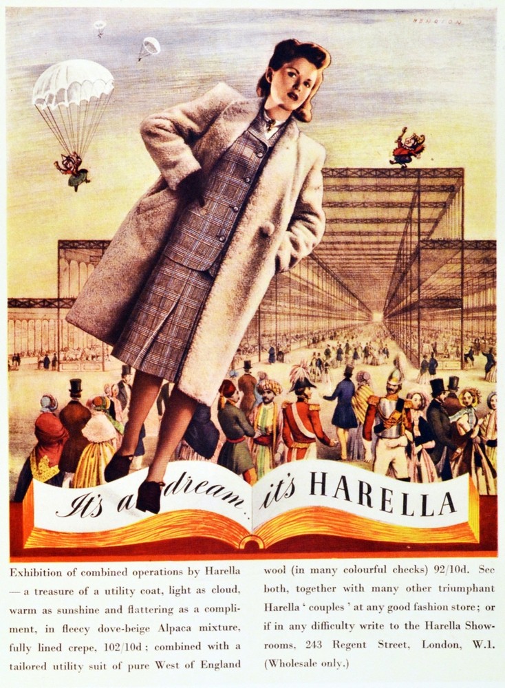 Decoration poster.Interior design wall Art.Retro fashion.Alpaca jacket.6337