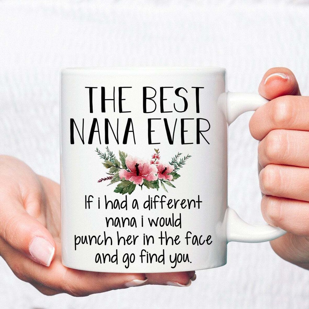 Nana Coffee Mug Heartwarming Gift for New and Future Nanas