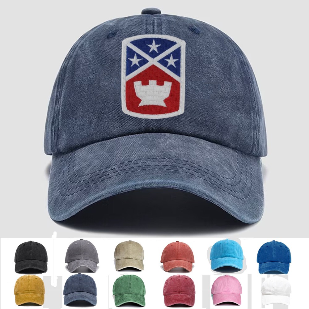 Custom Embroidered Hat 194th Engineer Brigade, Veteran Cap, Trucker Hat, Gift