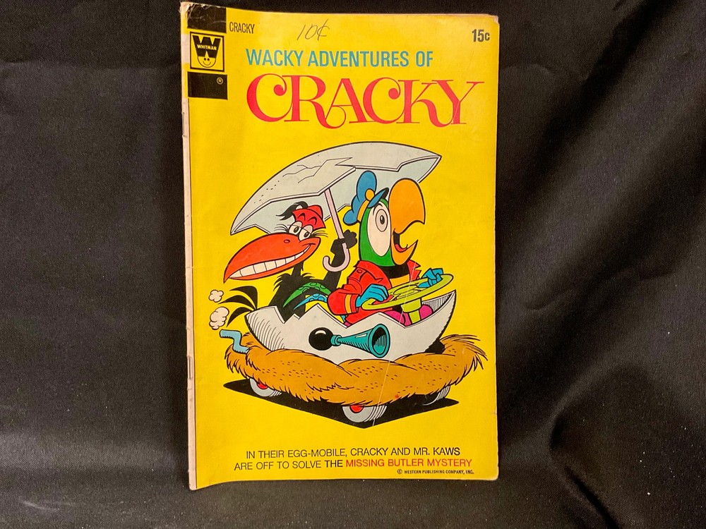 Vintage Wacky Adventures of Cracky #2  Gold Key Comic Book Mar 1973