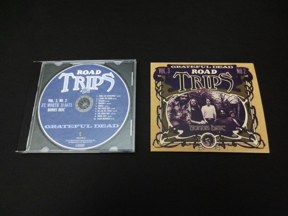 Grateful Dead Road Trips Vol. 3 No. 2 Austin Bonus Disc CD Ft. Worth 11/14/1971