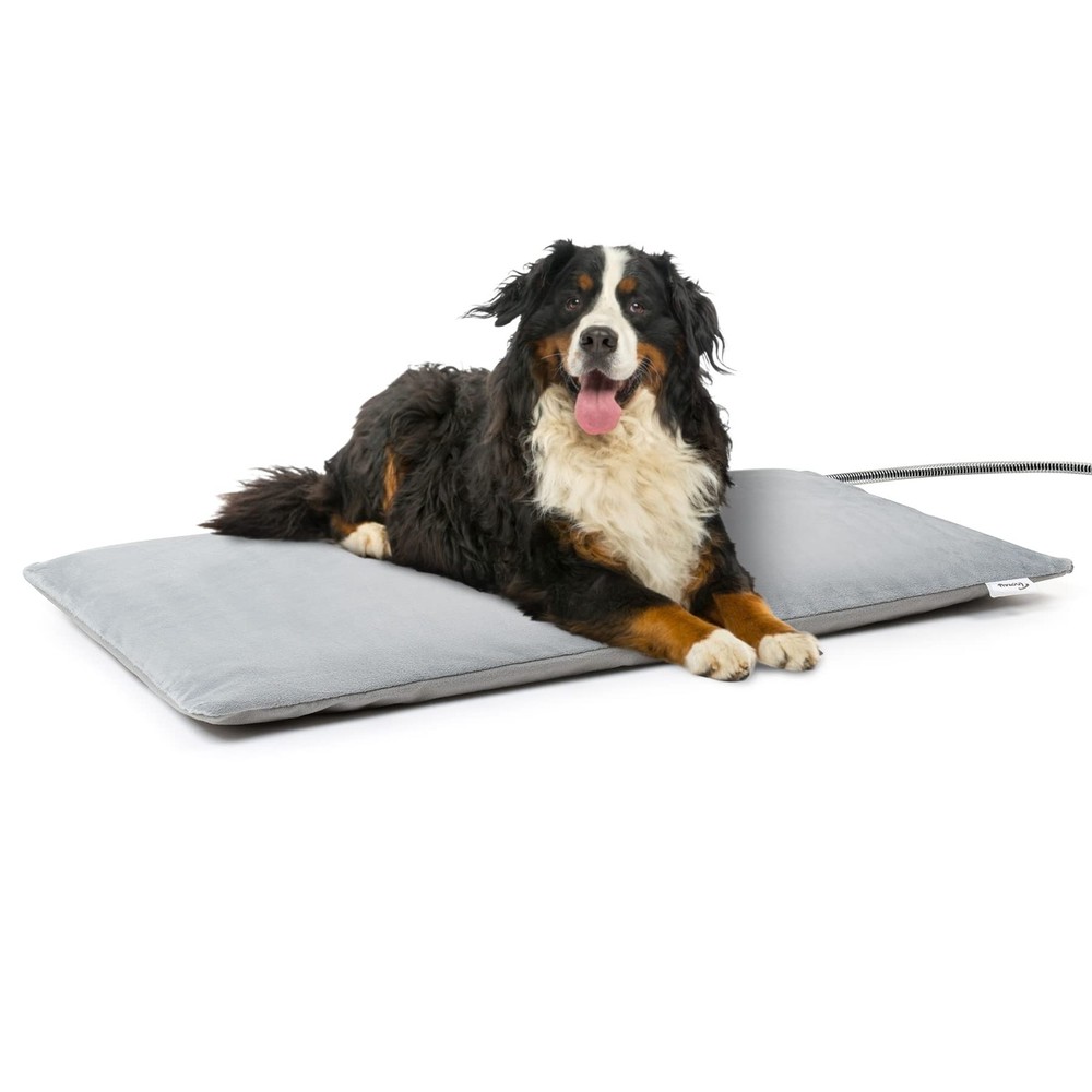 Best Toozey Outdoor Pet Heating Pad 28x16in Extremely Waterproof Heated Bed for