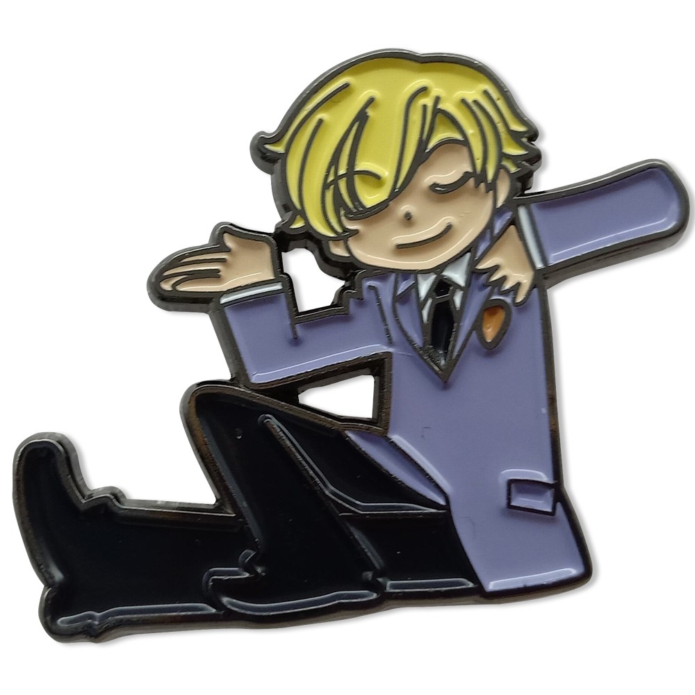 Pin Badge - Ouran High School Host Club SD Tamaki Enamel Lapel NEW