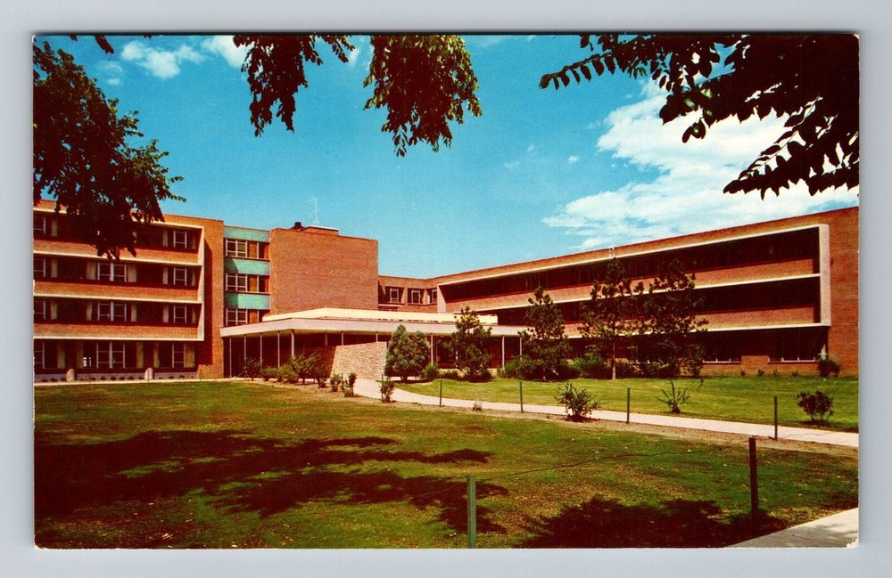 Colorado Springs CO-Colorado, Colorado College, Slocum Hall, Vintage Postcard