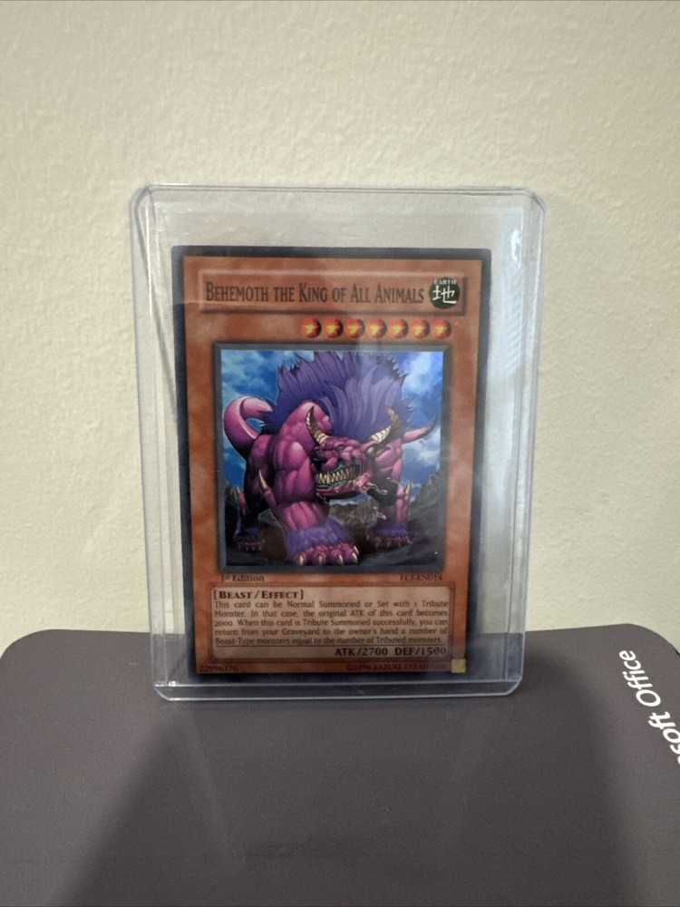 Behemoth the King of All Animals - FET-EN014 - Ultimate Rare - 1st Edition - NM