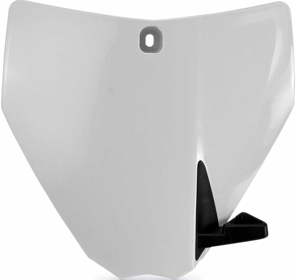 Acerbis White Husqvarna Front Number Plate Fits 125-450 Models 2014-2015 Motocross Dirt Bike
