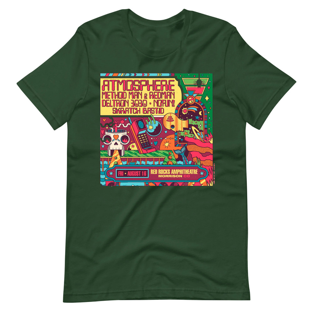 New Deltron 3030 Poster Tour Festival All Size S to 5XL T-shirt QA836