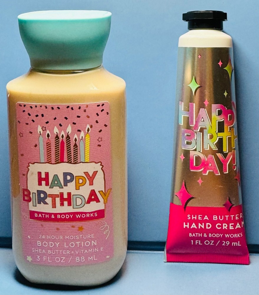 Happy Birthday 2-Piece Travel Gift Set from Bath & Body Works with Free Shipping