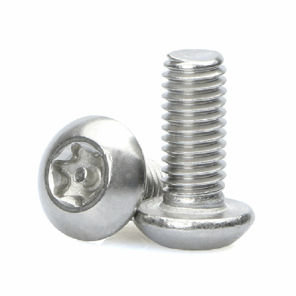 M2 M2.5 Torx Round Pan Head Stainless Steel Screws Bolts
