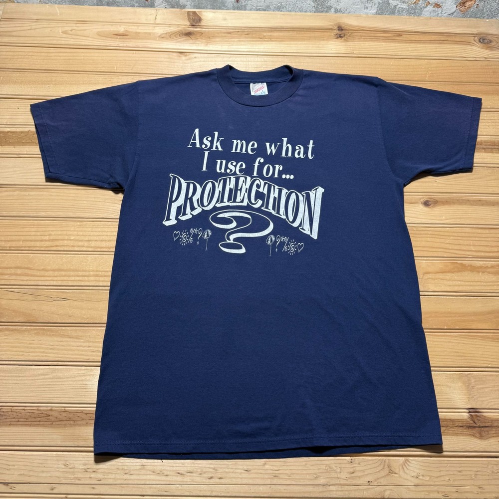 Vintage 90s Advance Lock and Key Novelty Graphic Souvenir T-Shirt USA - Large