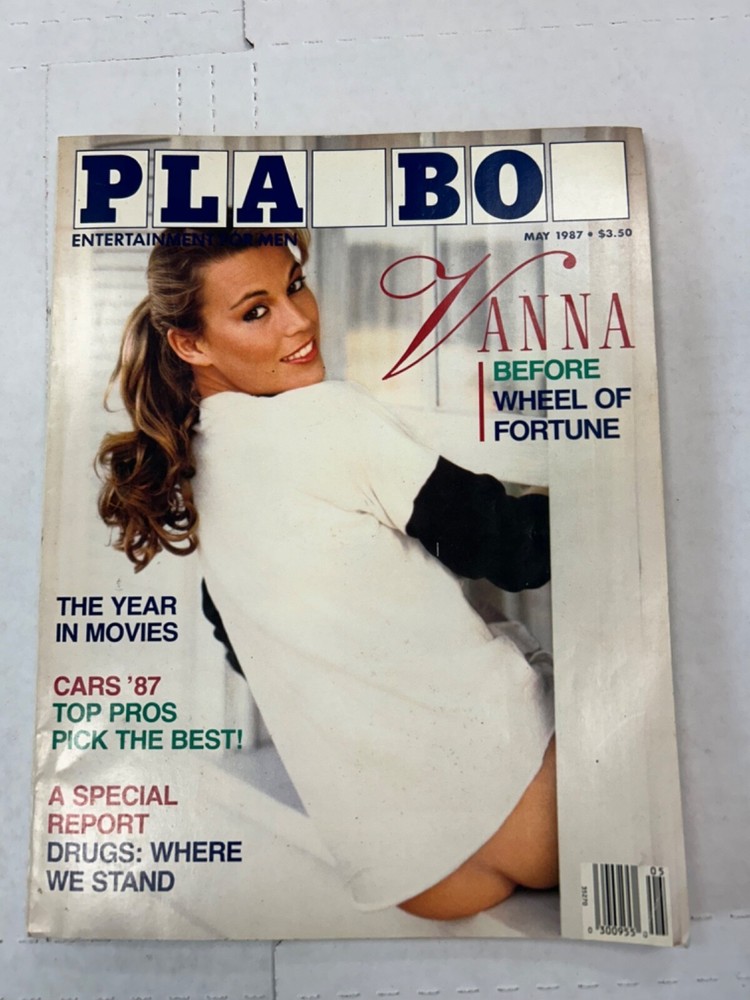 Playboy Magazine May 1987 “Vanna White Naked” Very Good Condition