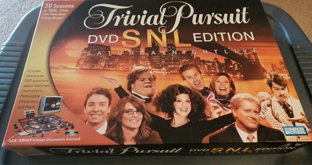 Saturday Night Live SNL Trivial Pursuit DVD Edition Board Game