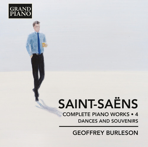 Saint-Saens Complete Piano Works Vol 4 CD by Burleson 2016 Edition