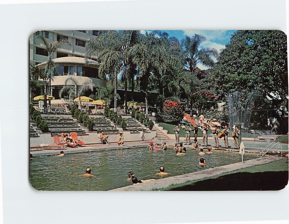 Postcard Thermal Pool in Hotel Ixtapan Ixtapan de la Sal Mexico