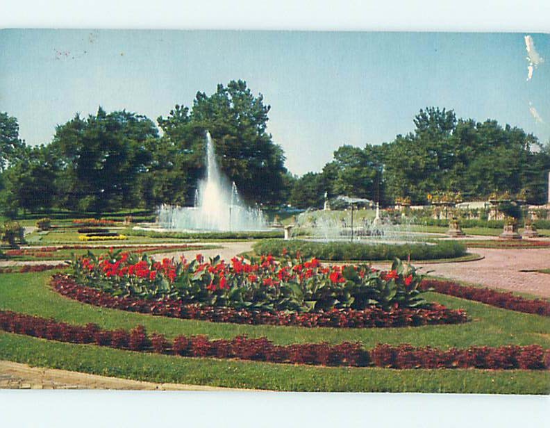 Pre-1980 PARK SCENE Indianapolis Indiana IN  hk6805