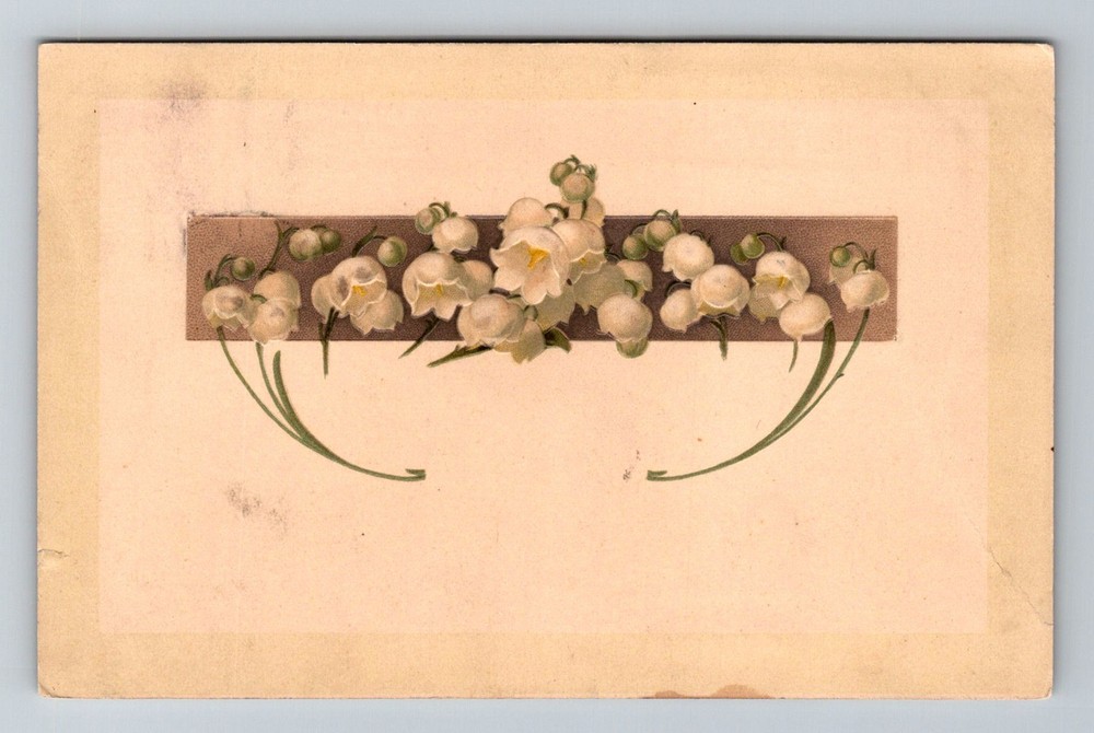 Hungary- Budapest Happy Easter Wishes Floral Old Postal View PC Vintage Postcard