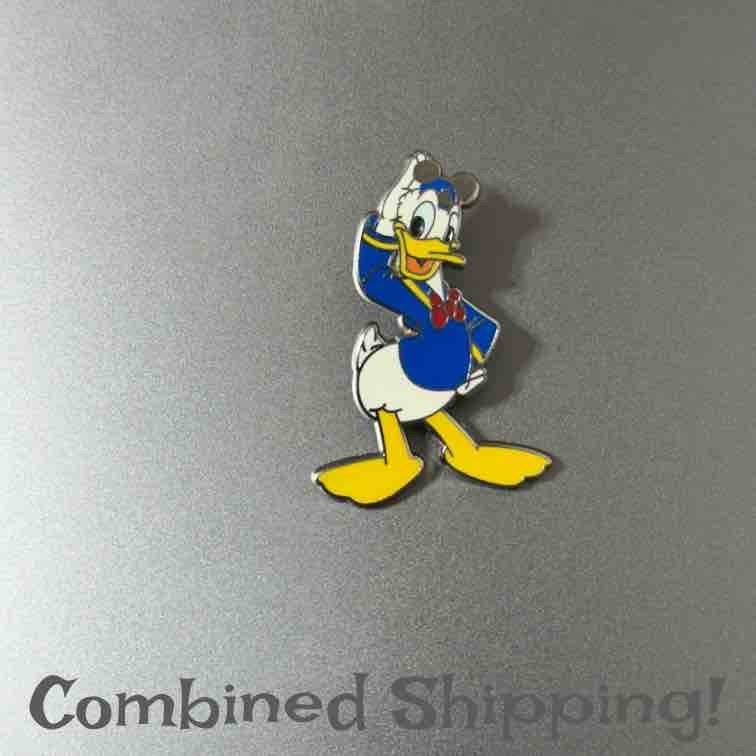 Disney Silver Donald Duck Pin for Mickey Mouse Ear Hat