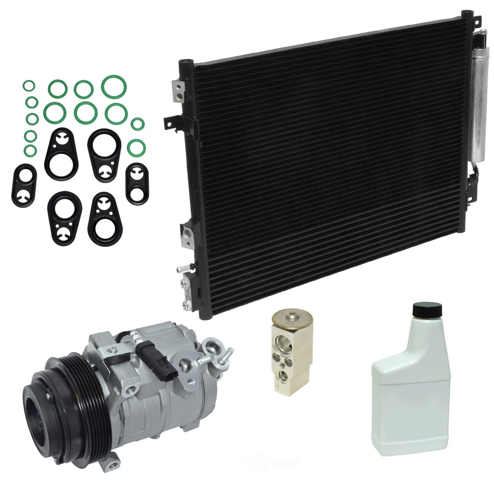 A/C Compressor Kit with Condenser UAC KT 4945B Replacement Kit