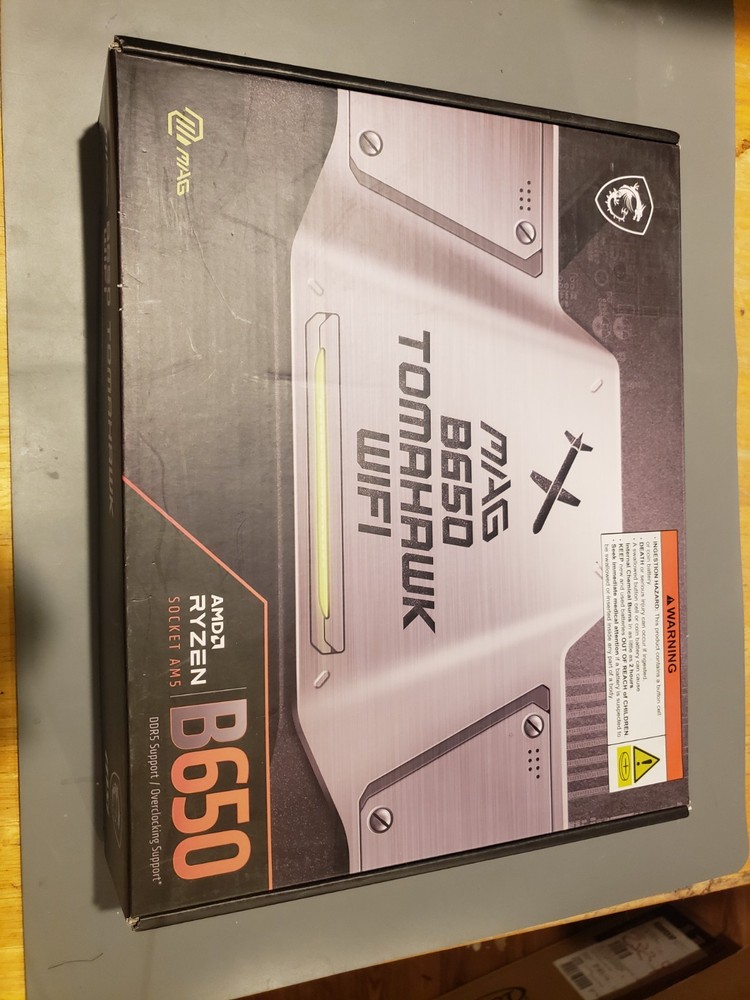 (BOX ONLY) MSI MAG B650 TOMAHAWK WiFi AM5 ATX AMD Motherboard