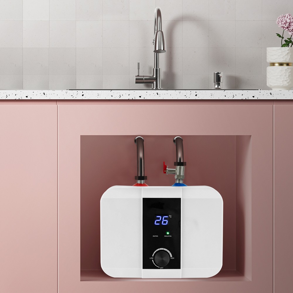 Pressure-Resistant ABS Mini Electric Water Heater 1500W Mini Tank  -image