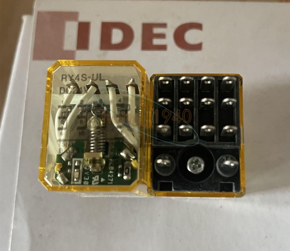 1PCS IDEC RY4S-UL DC24V Electromechanical Relay 5A 240VAC 14 Pin New