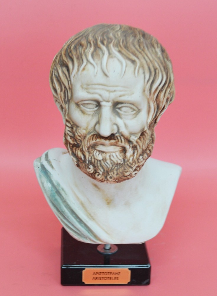 Aristotle the Philosopher bust - Western Philosophy Aristotelis Socrates Plato