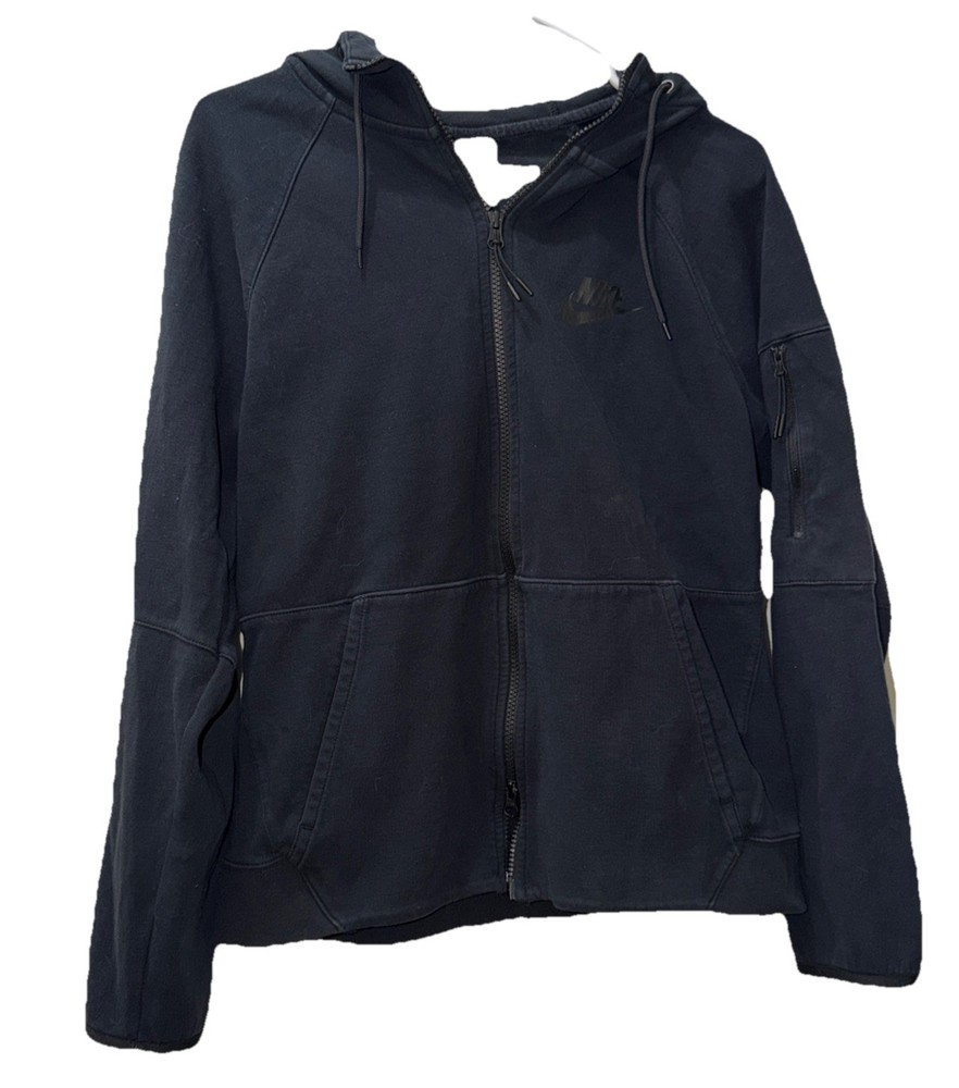 Nike Double Zip Black Jacket Women’s Size M