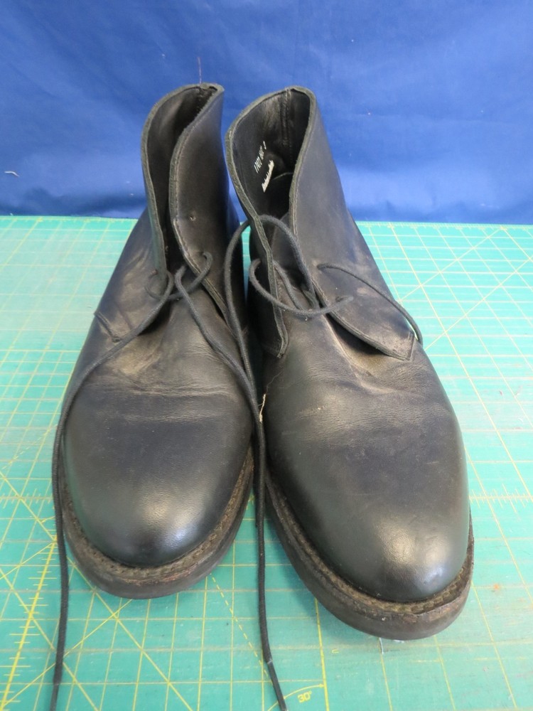 Thursday Boot Co Men's Black Leather Chukka Boots Handcrafted Size 11